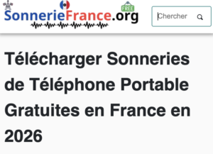 télécharger sonnerie gratuite
